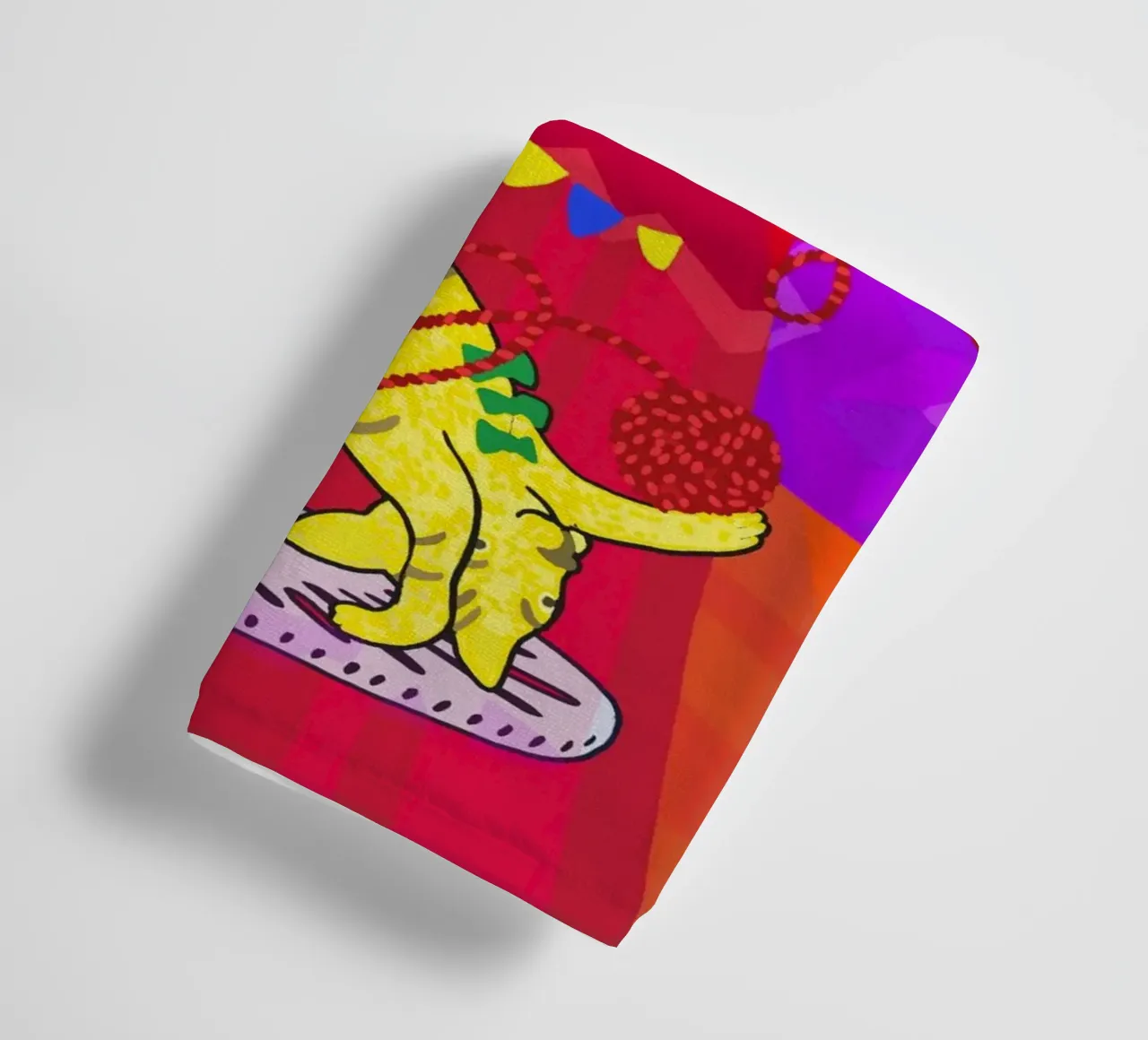 As smooth as a cat towel by Lidia Blomgren