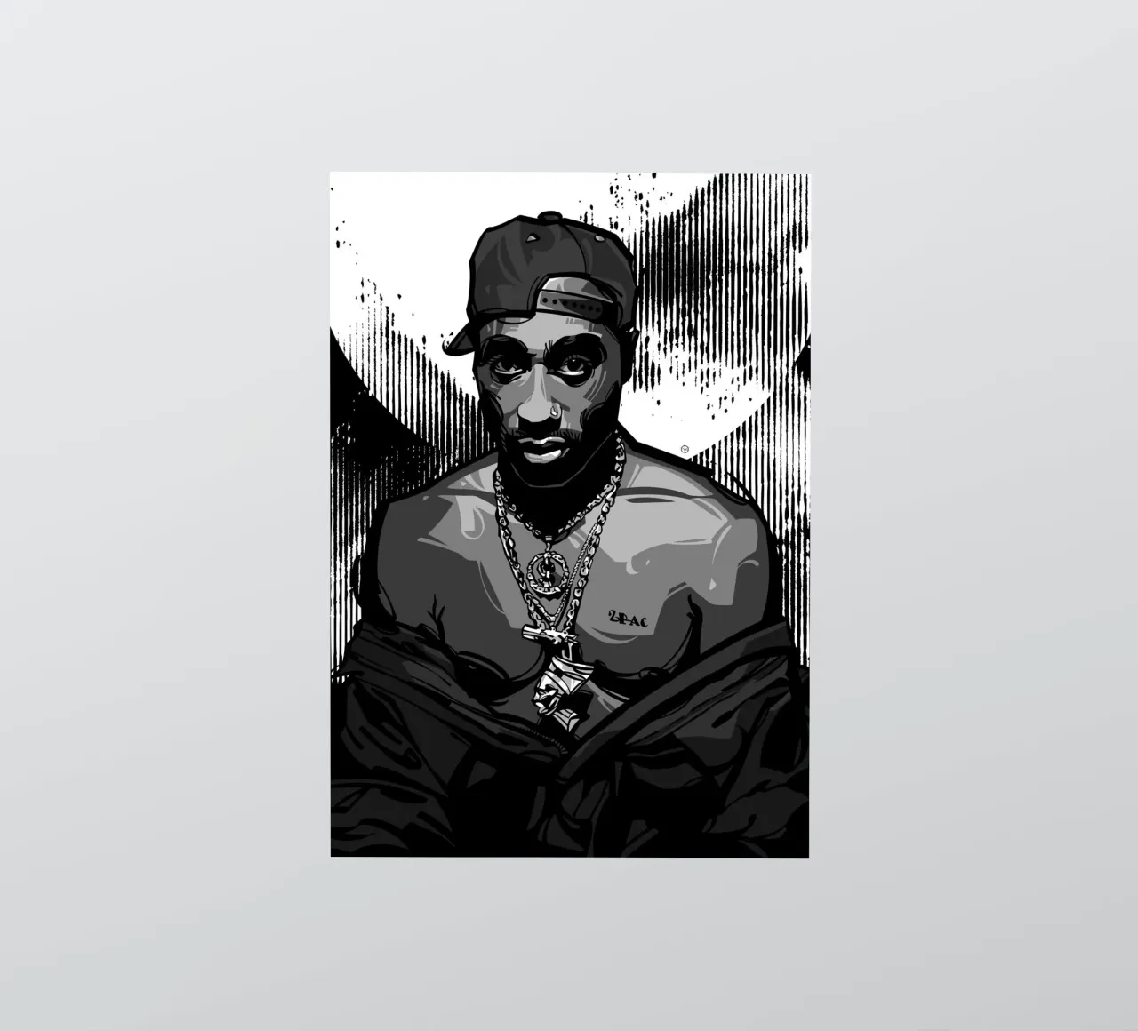 Tupac II Sticker von nabakumov