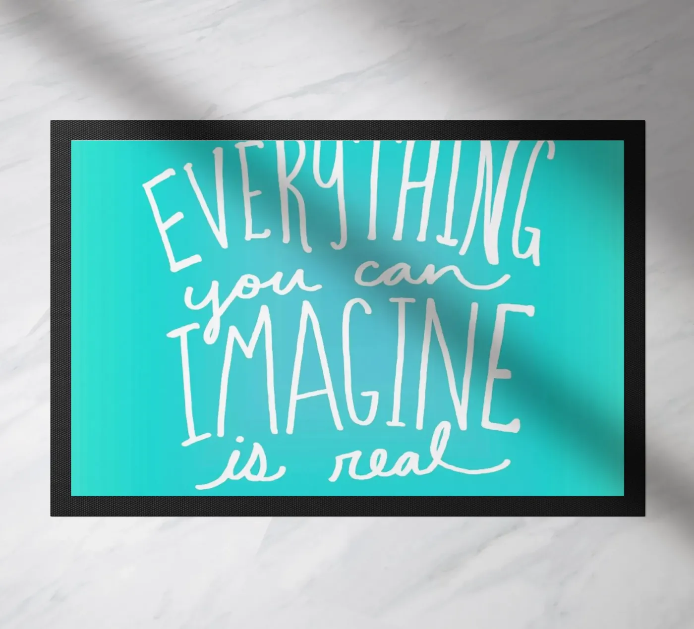 Imagine - Teal zerbino da Leah Flores