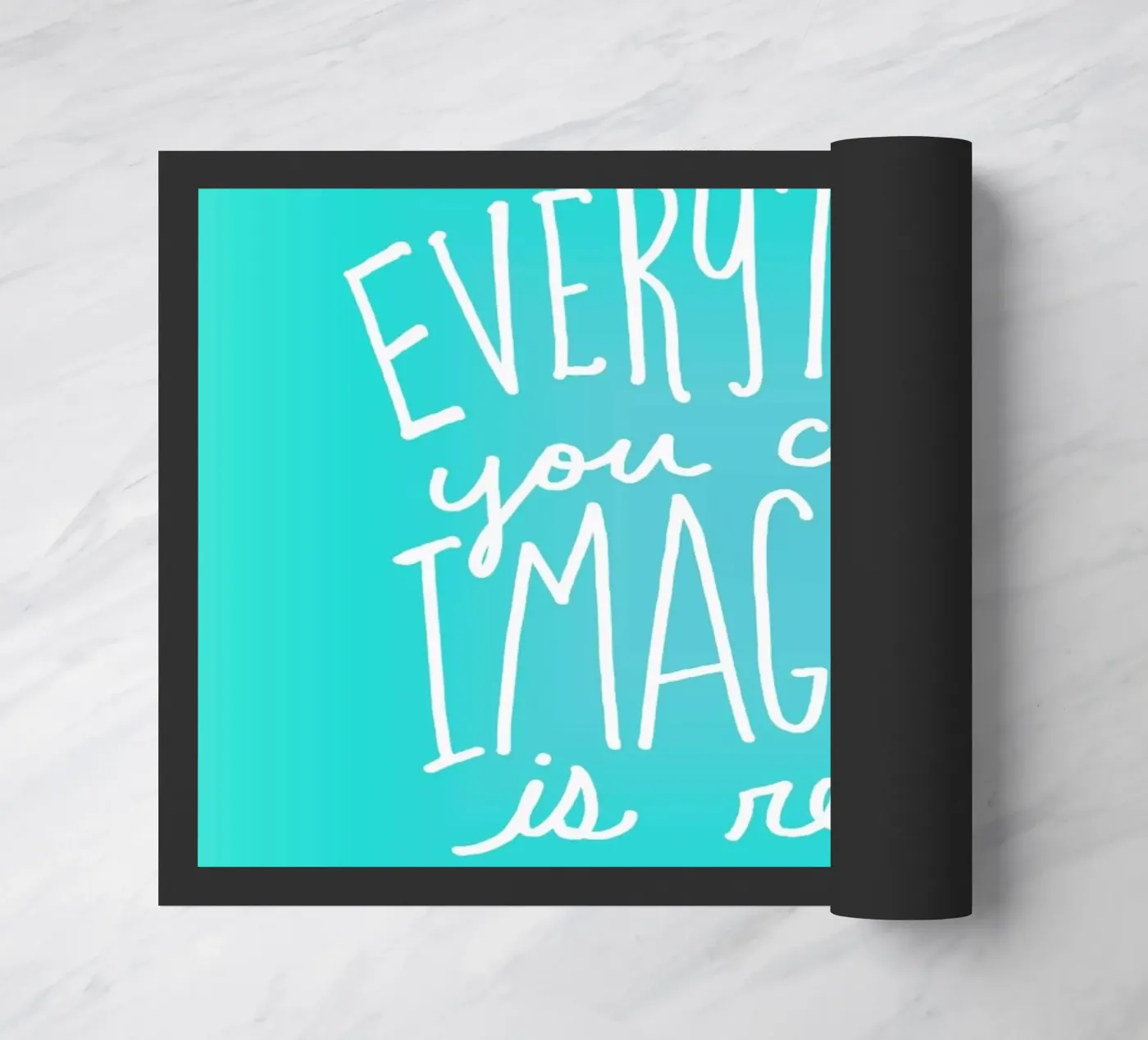 Imagine - Teal zerbino da Leah Flores