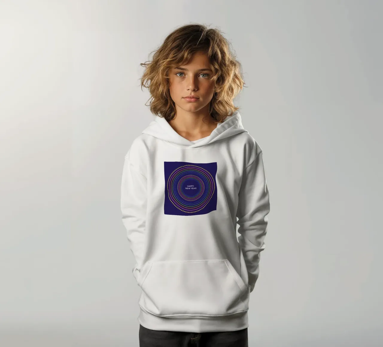 Fireworks felpa bambino con cappuccio da Bo Lundberg