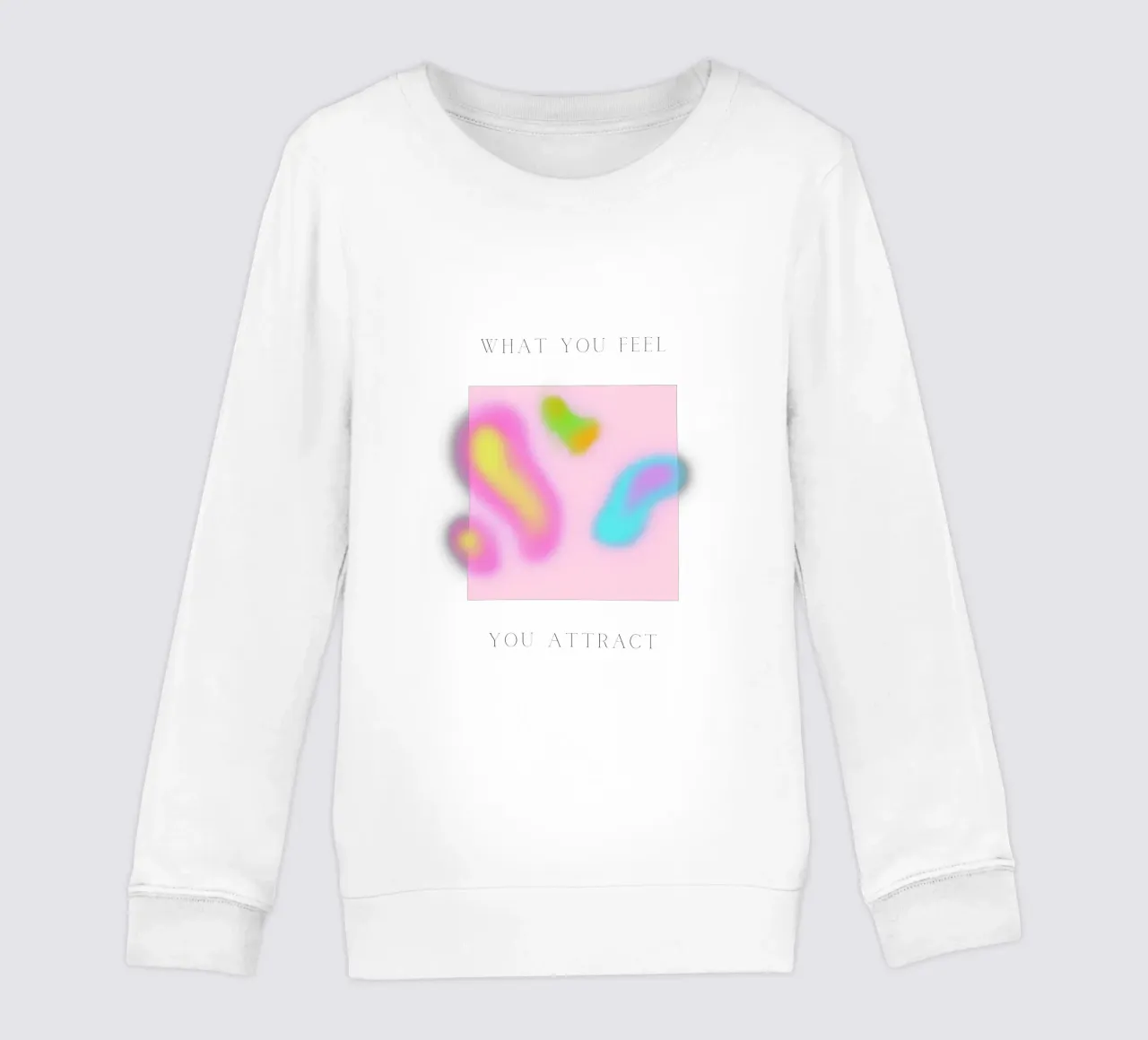 Magnetic Vibes - Lo que sientes viene a ti sudadera para niño de QuooodZ by MooodzArt