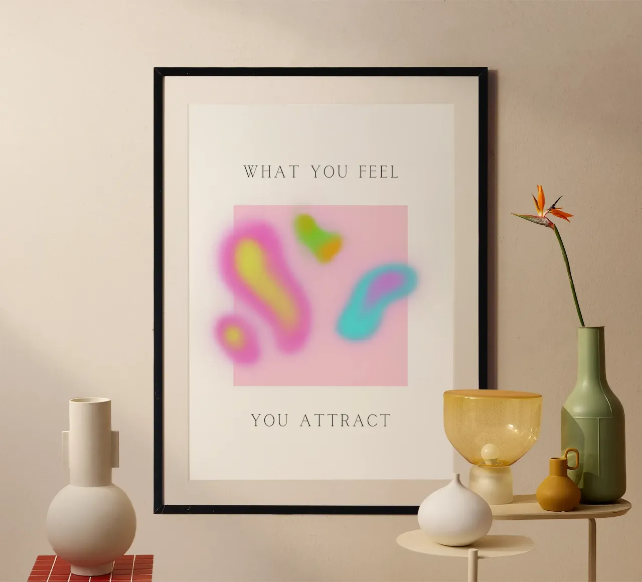 Magnetic Vibes - Lo que sientes viene a ti hahnemühle de QuooodZ by MooodzArt