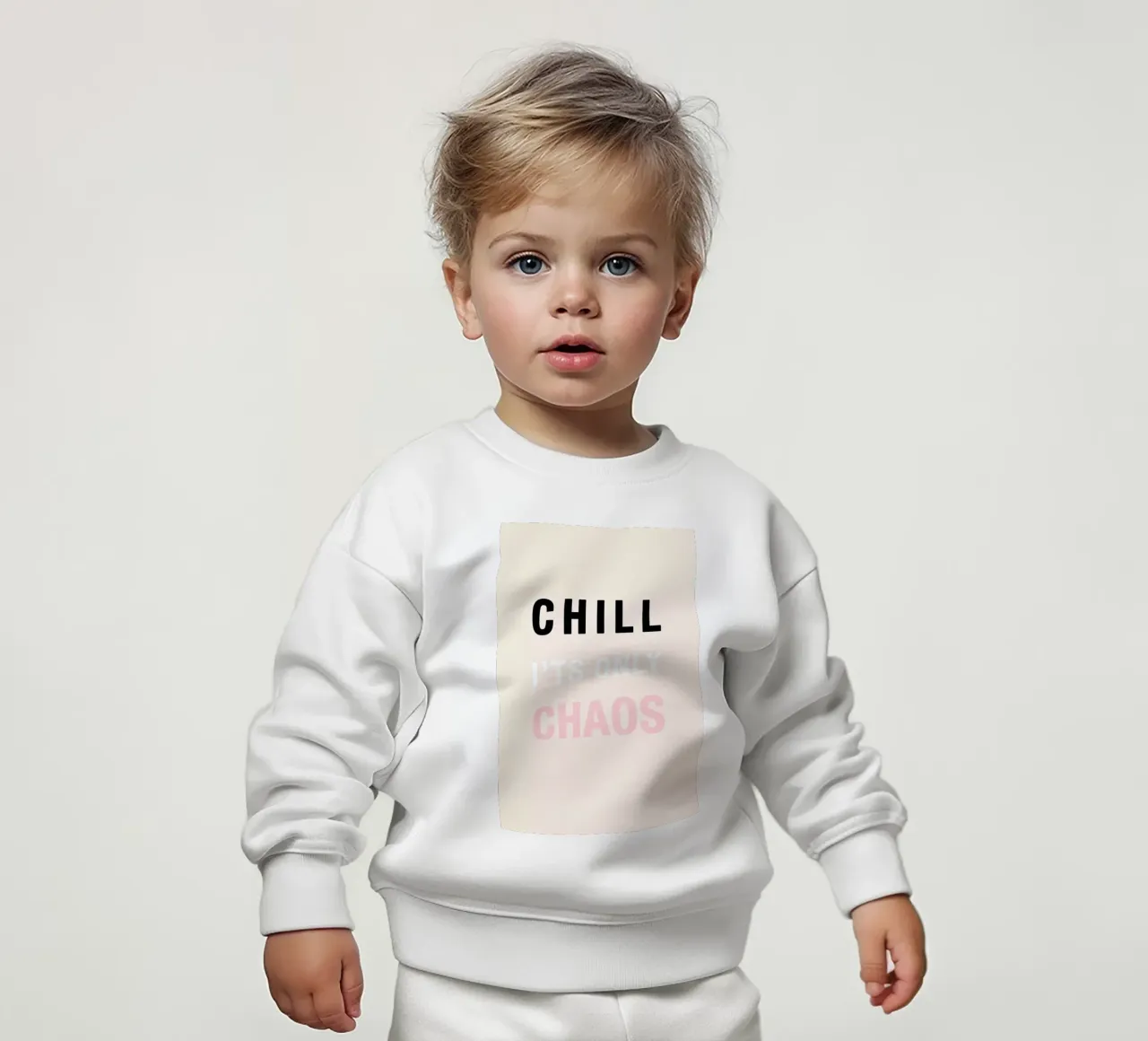 Chill It's Only Chaos felpa neonato da Vasare Nar