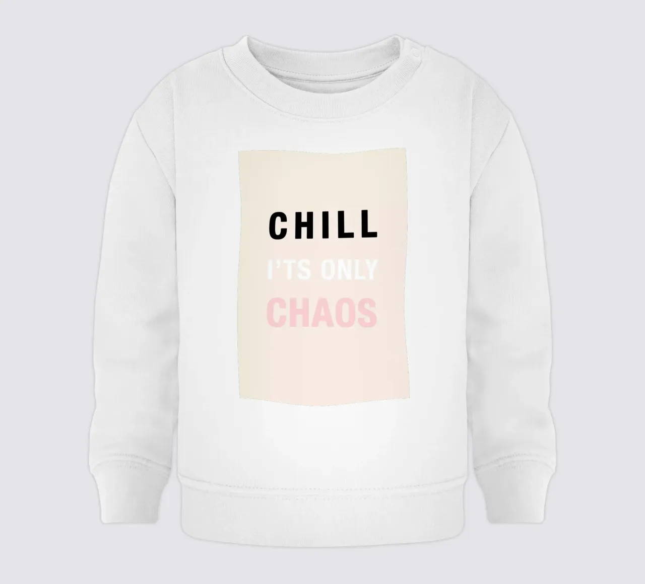 Chill It's Only Chaos felpa neonato da Vasare Nar