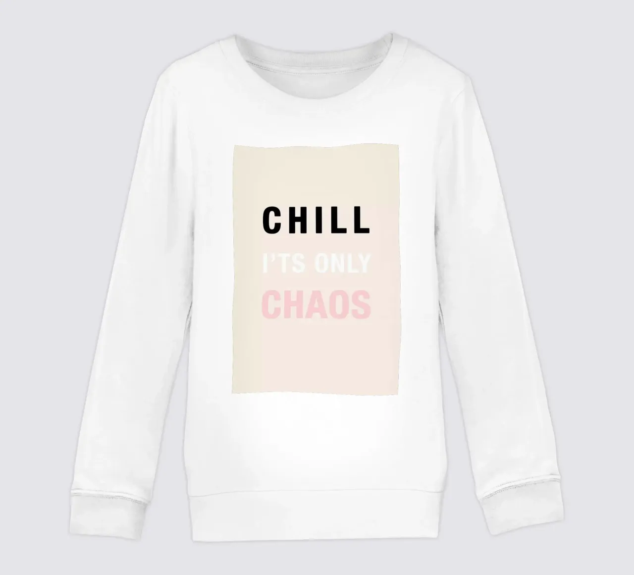 Chill It's Only Chaos felpa bambino da Vasare Nar