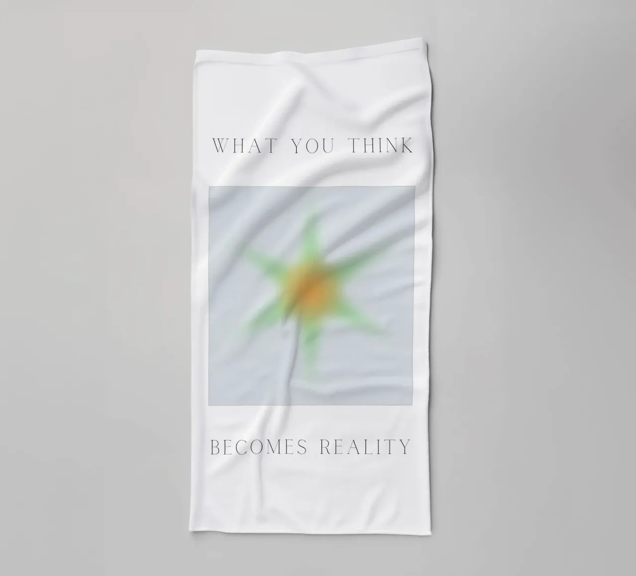 Mind Magic – Think it. Be it. towel by QuooodZ by MooodzArt