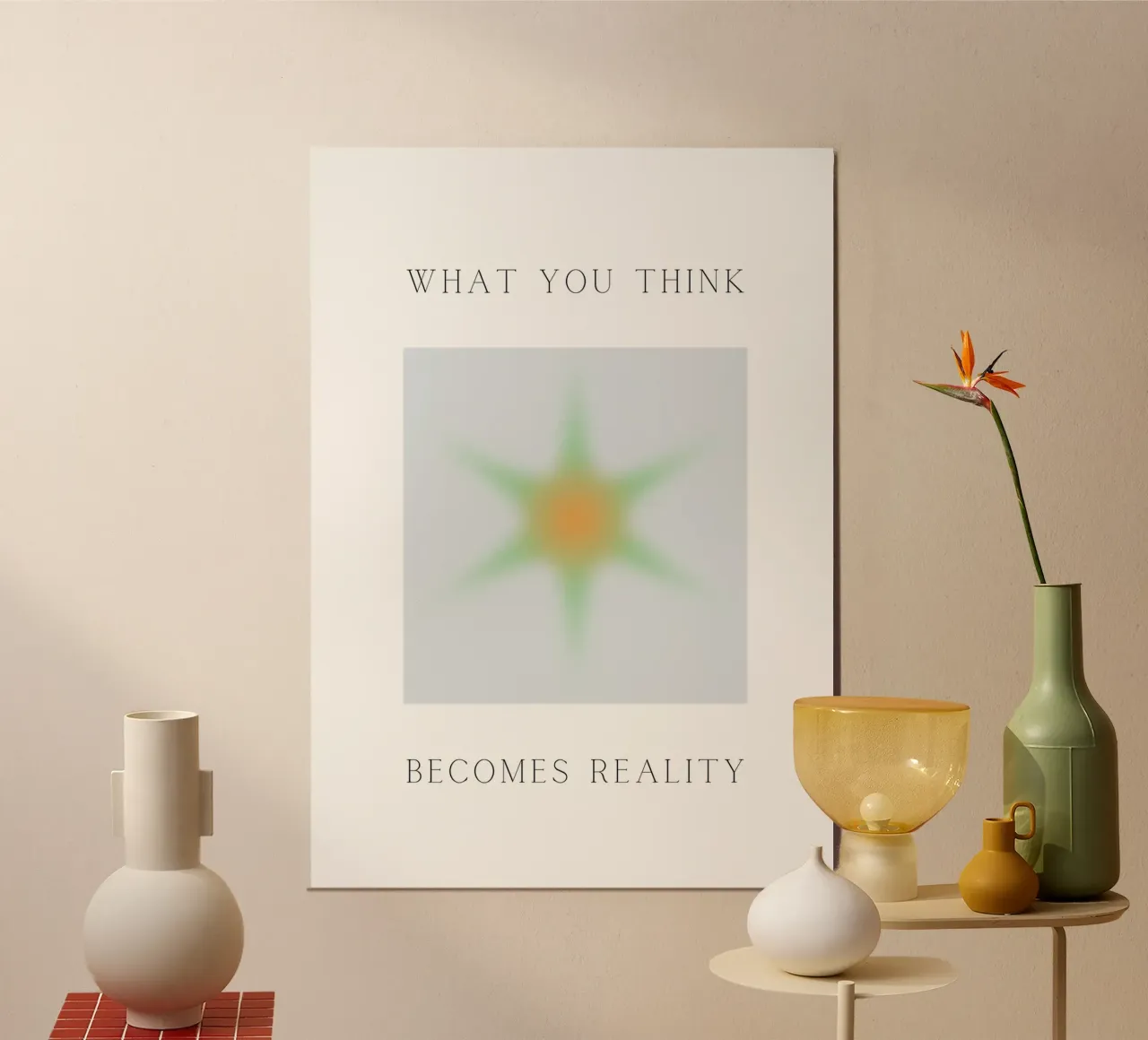 Mind Magic - Piénsalo. Sé. poster con marco de plástico de QuooodZ by MooodzArt