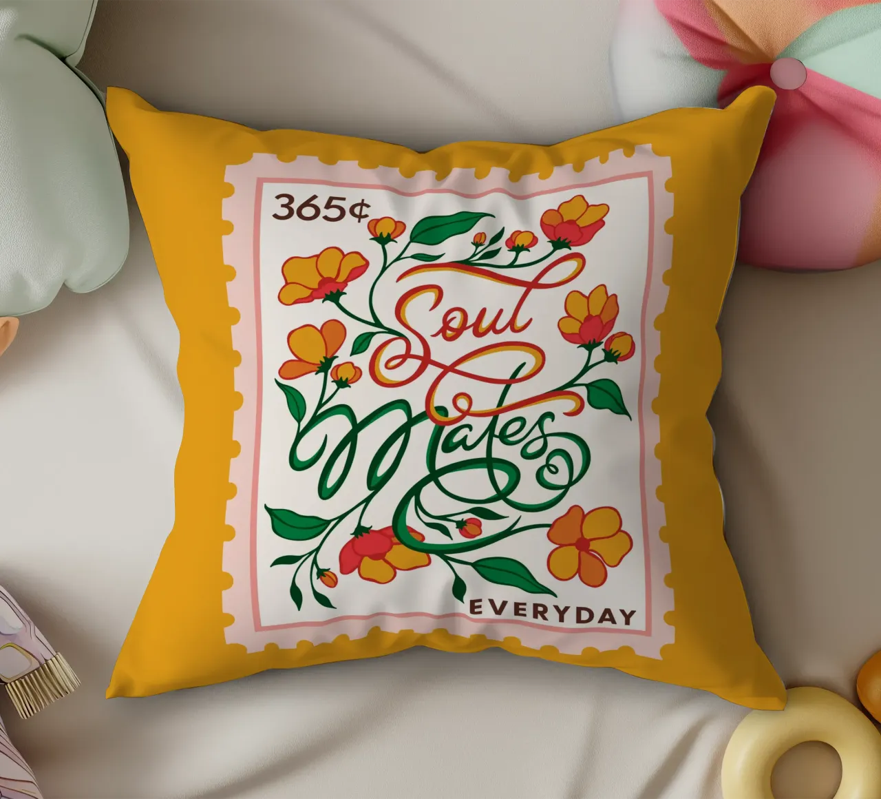 Anime gemelle - Collezione 365 giorni cuscino da easternspringco