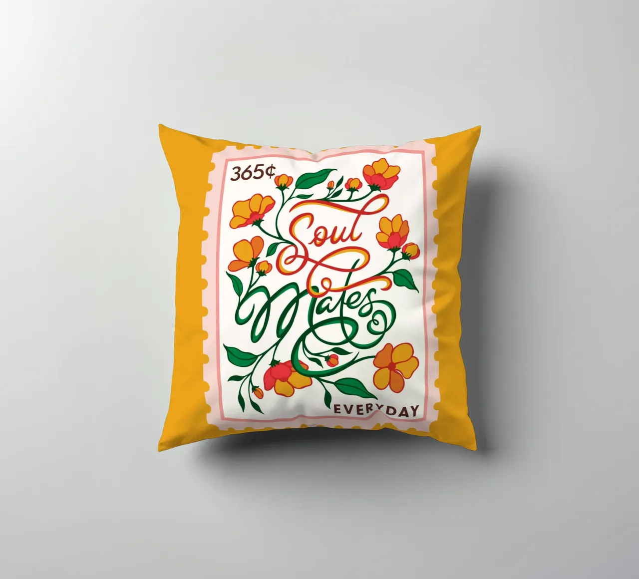 Anime gemelle - Collezione 365 giorni cuscino da easternspringco