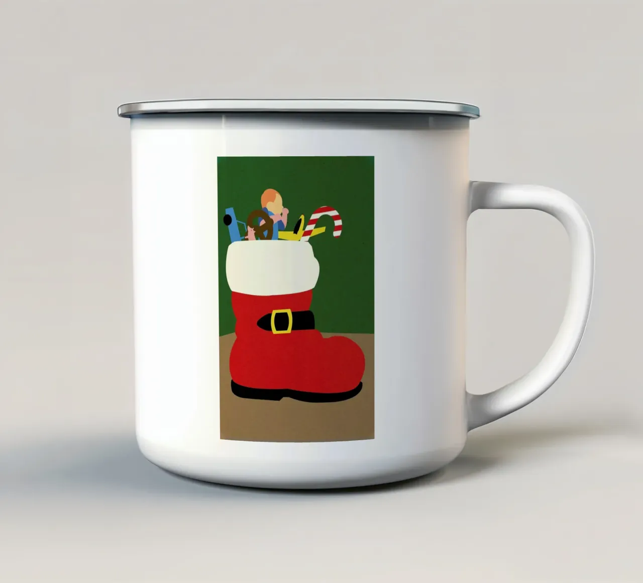 Nikolaus Boot tazza in smalto da Rosi Feist