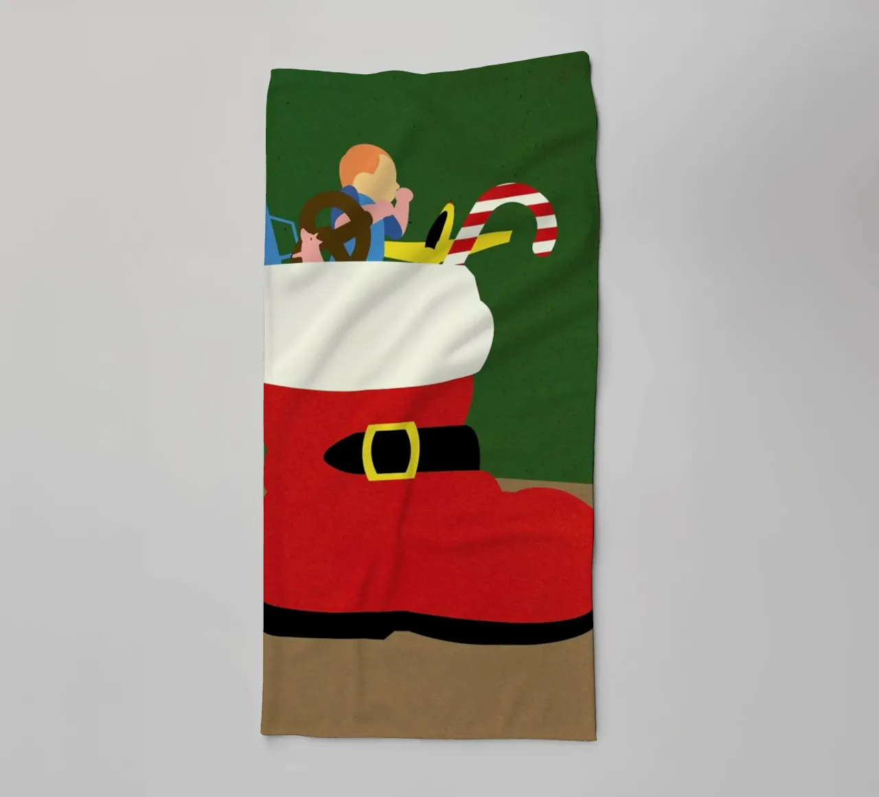 Nikolaus Boot asciugamano da bagno da Rosi Feist