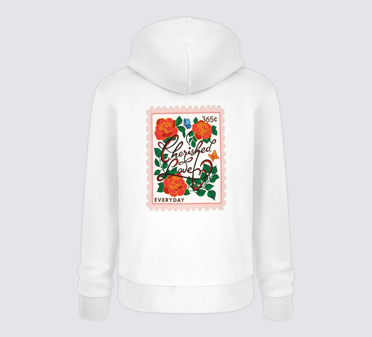 Amore caro - Collezione 365 giorni felpa con cappuccio da easternspringco