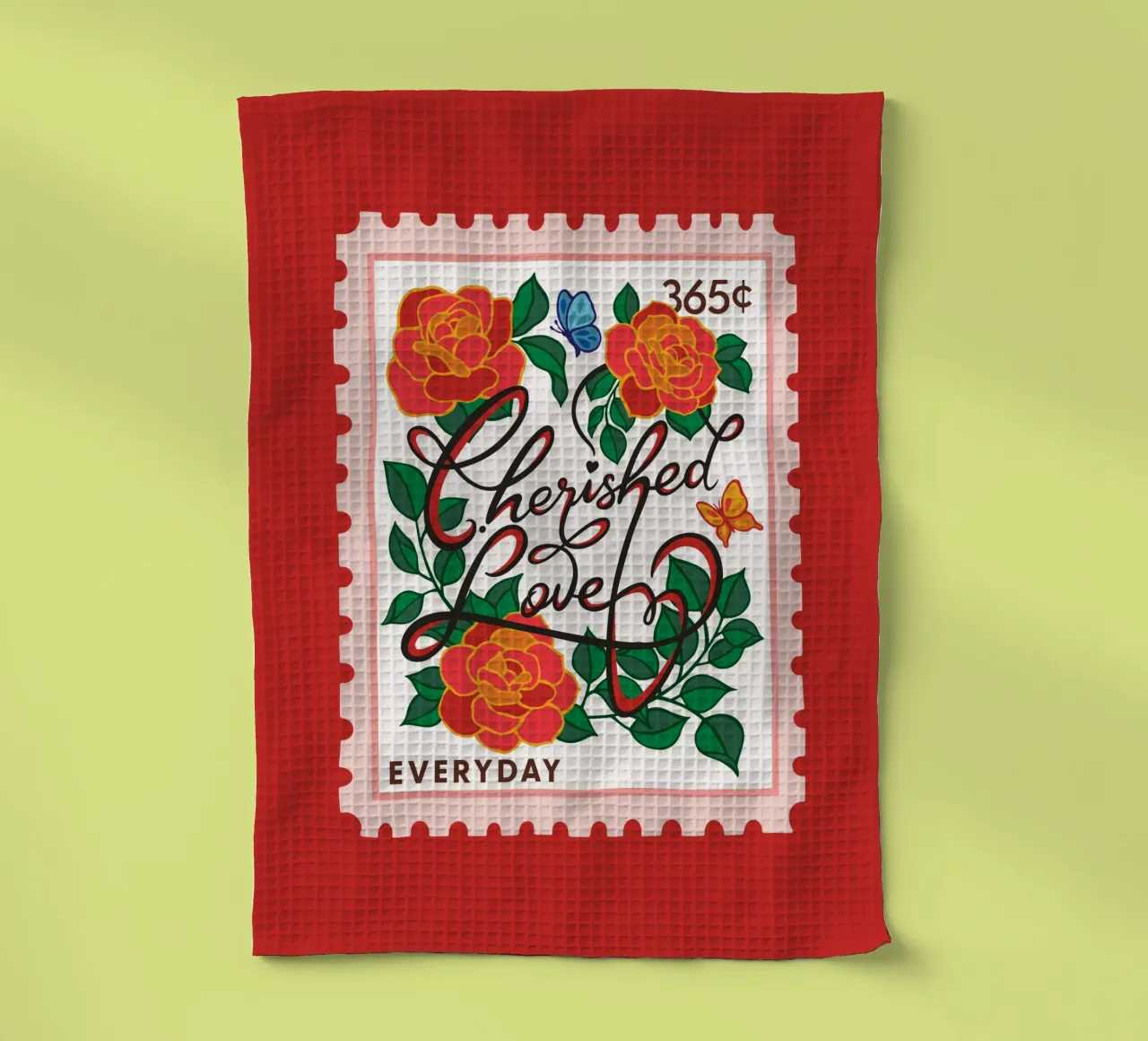 Amore caro - Collezione 365 giorni canovaccio da cucina da easternspringco