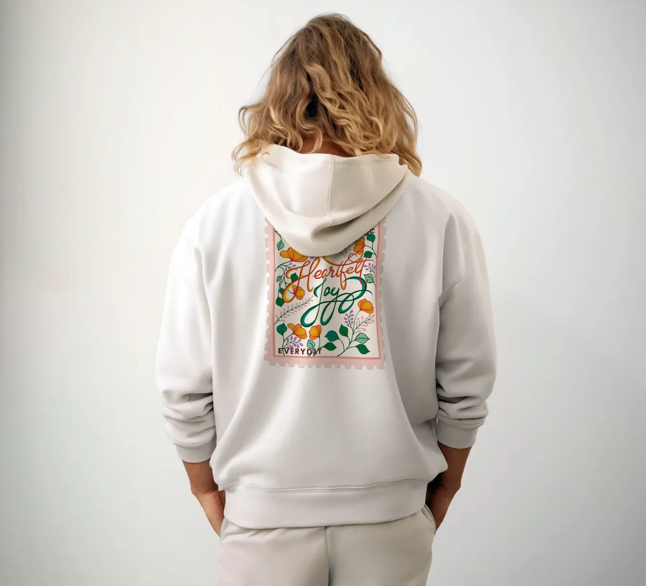 Gioia del cuore - Collezione 365 giorni felpa con cappuccio da easternspringco