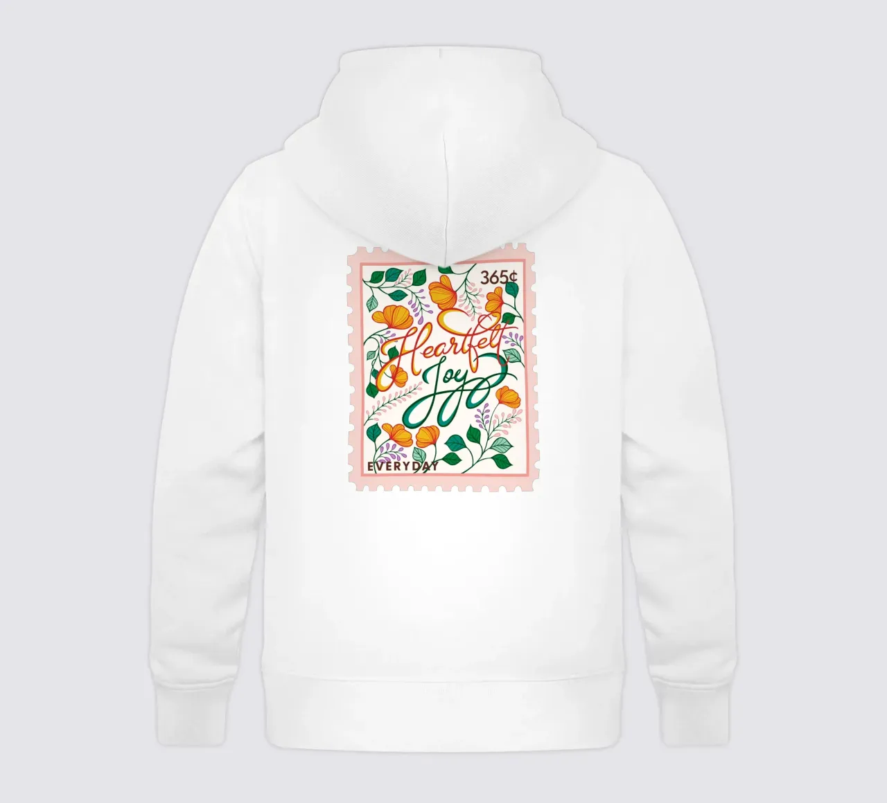 Heartfelt Joy - 365 Days collection kids hoodie by easternspringco