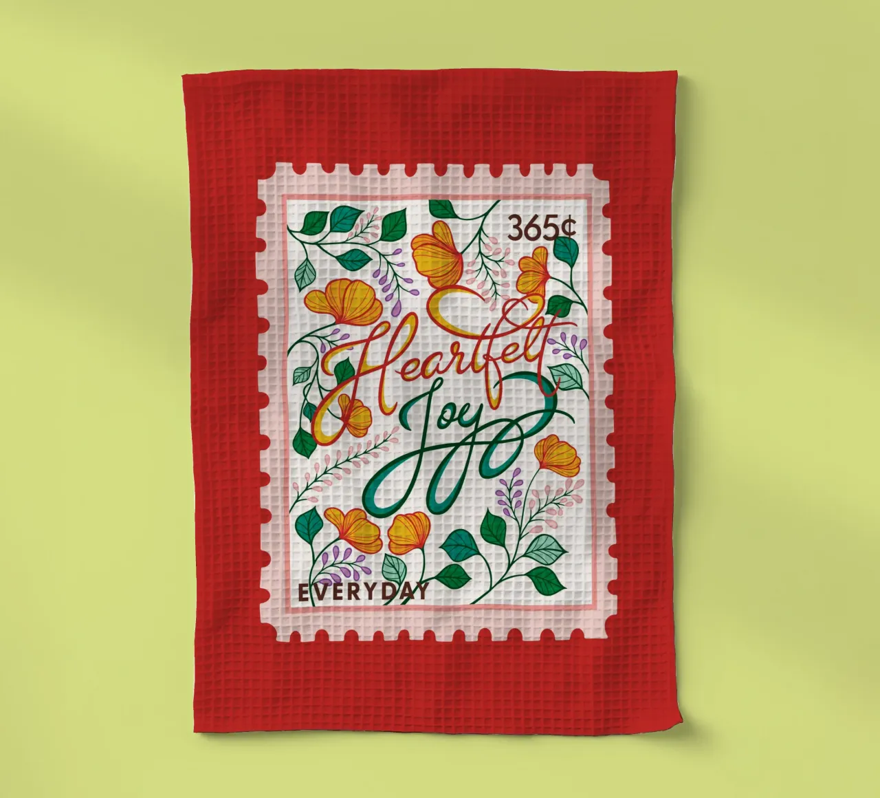 Gioia del cuore - Collezione 365 giorni canovaccio da cucina da easternspringco