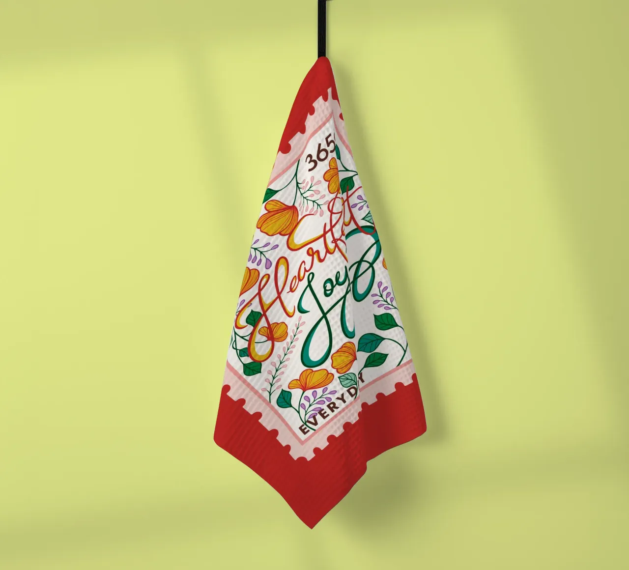 Gioia del cuore - Collezione 365 giorni canovaccio da cucina da easternspringco