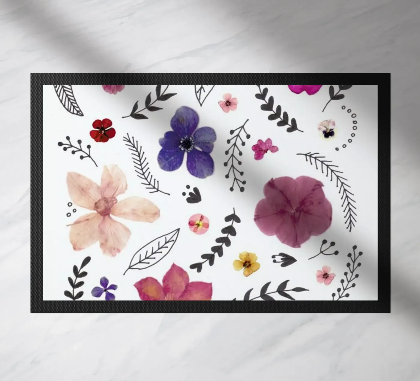 Pressed Flowers 03 zerbino da Miles of Light