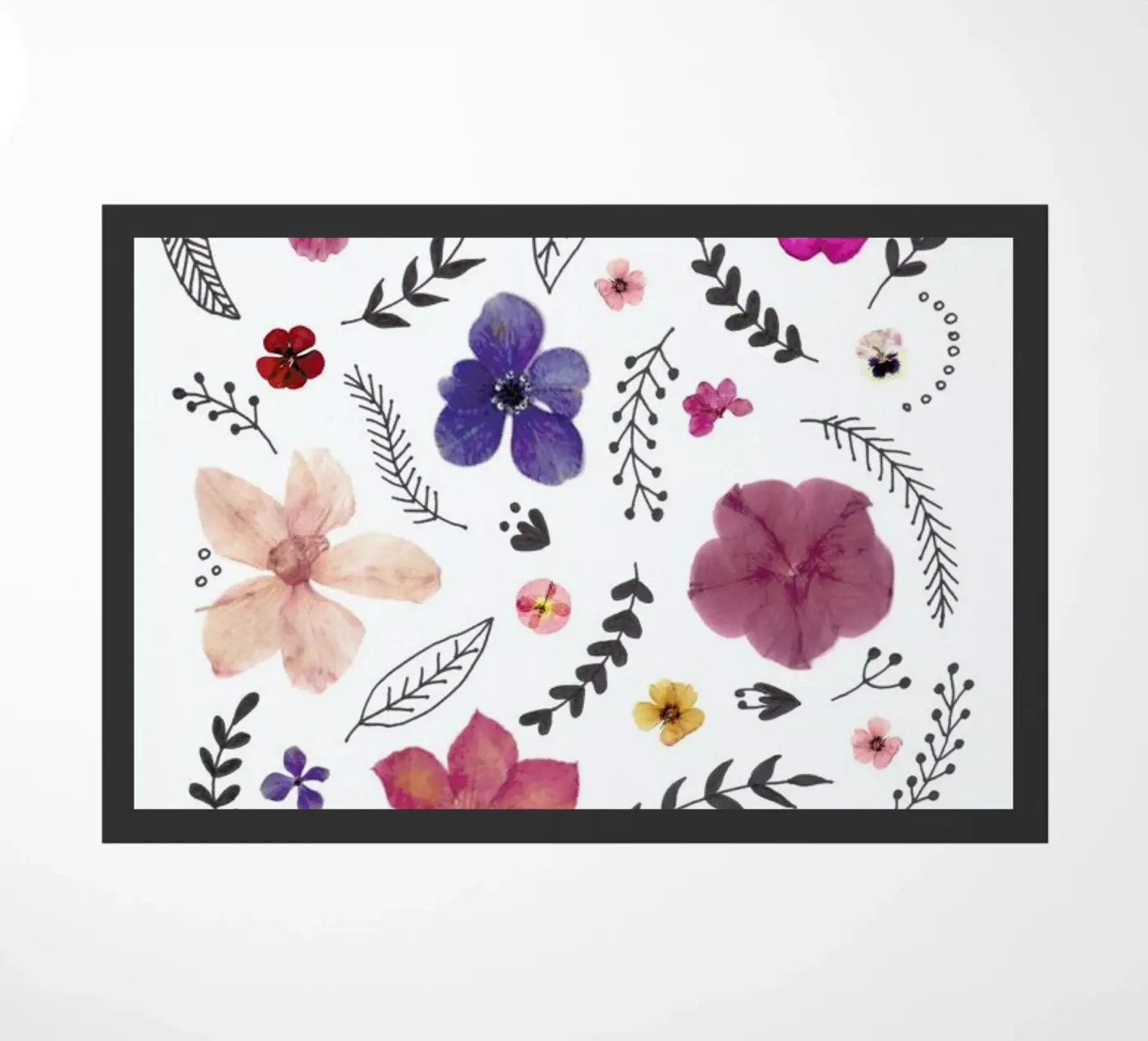 Pressed Flowers 03 zerbino da Miles of Light