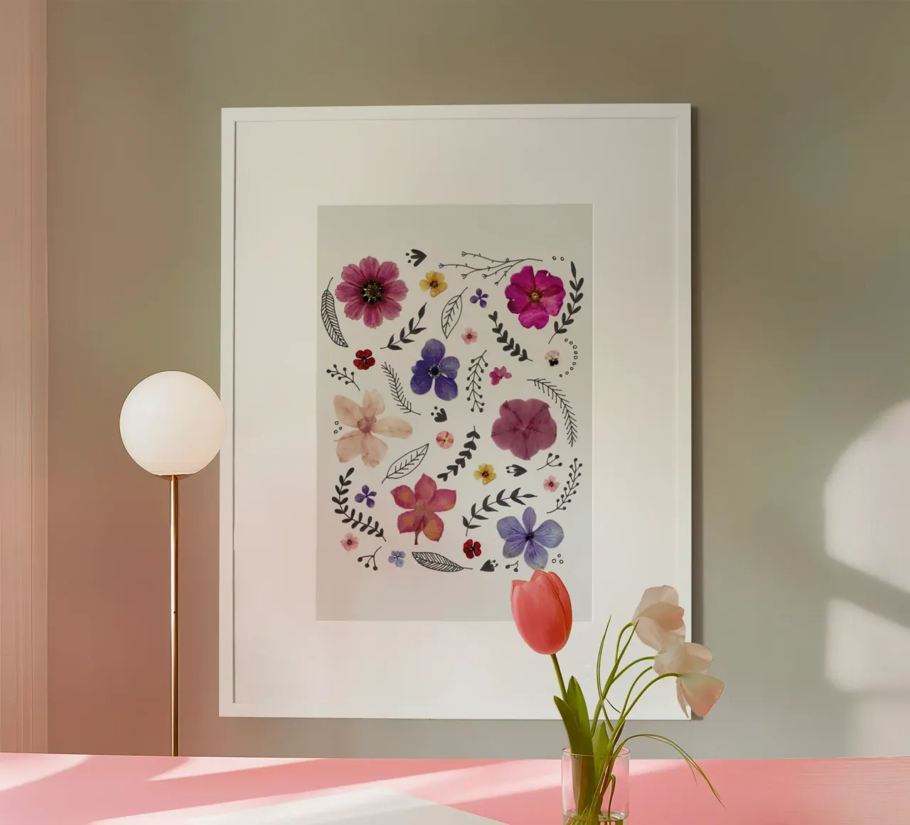 Pressed Flowers 03 poster da Miles of Light