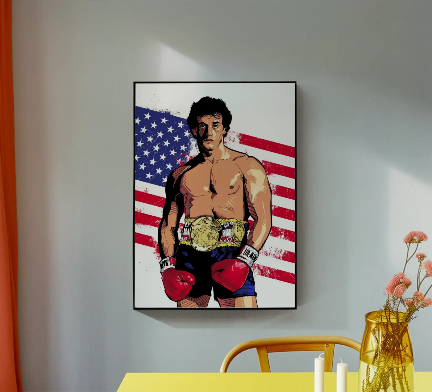 Rocky Balboa plexiglass da nabakumov