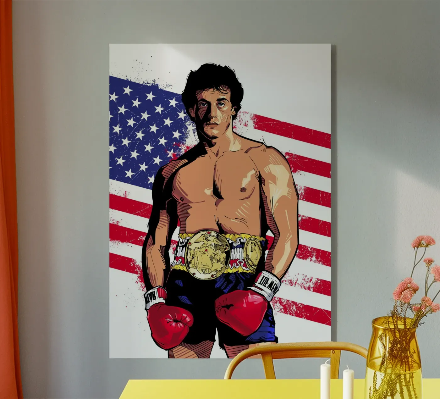 Rocky Balboa plexiglass da nabakumov