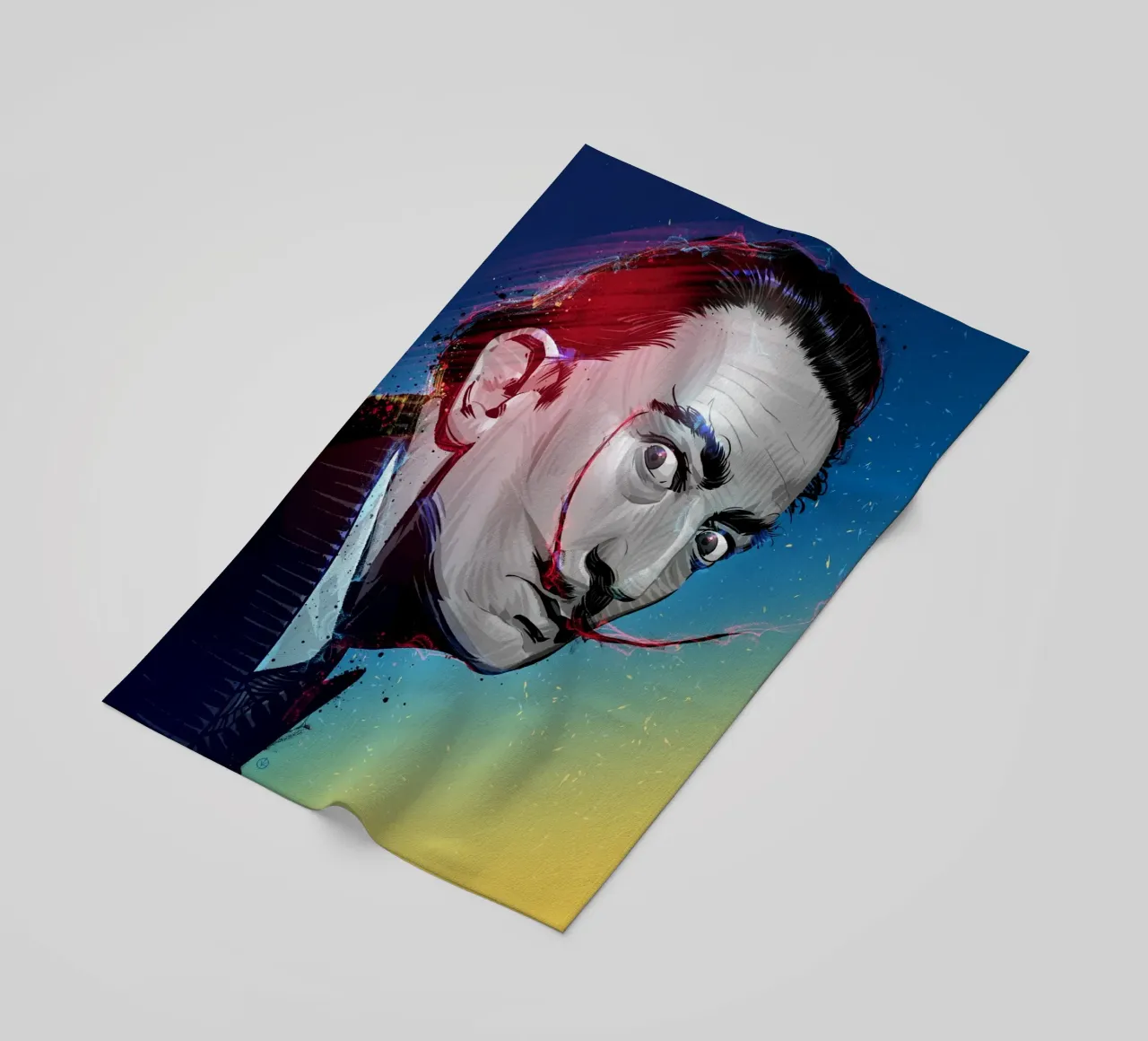Salvador Dali beach towel by nabakumov