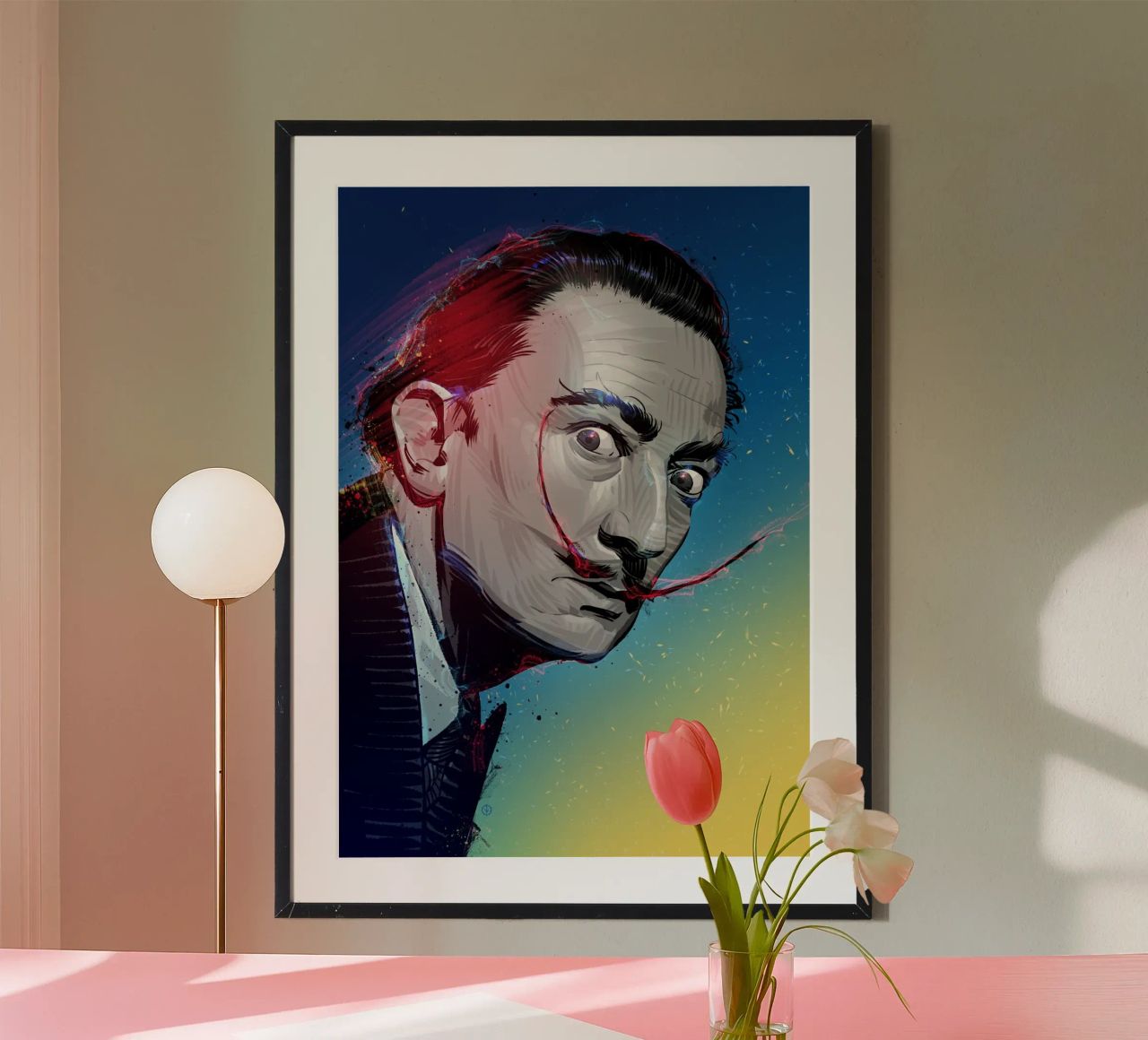 Salvador Dali poster de nabakumov