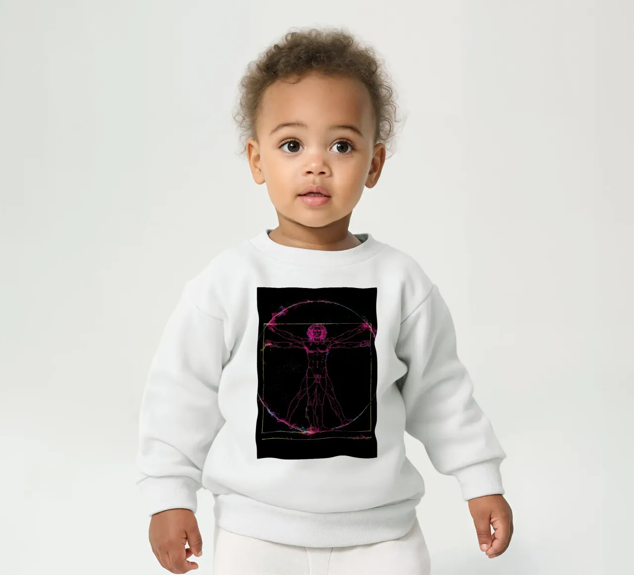 Vitruvian Man felpa neonato da nabakumov