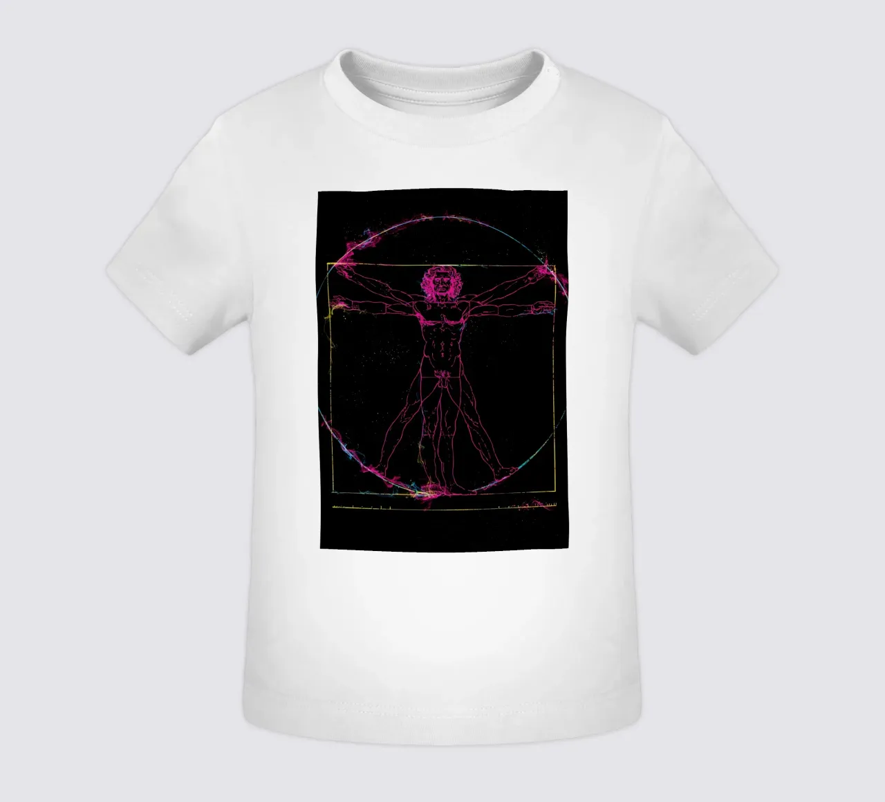 Vitruvian Man maglietta neonato da nabakumov
