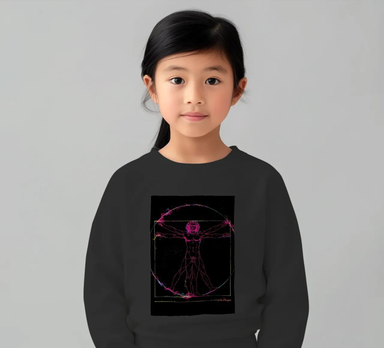 Vitruvian Man felpa bambino da nabakumov