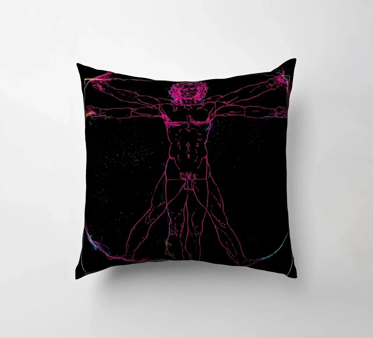 Vitruvian Man cuscino da nabakumov