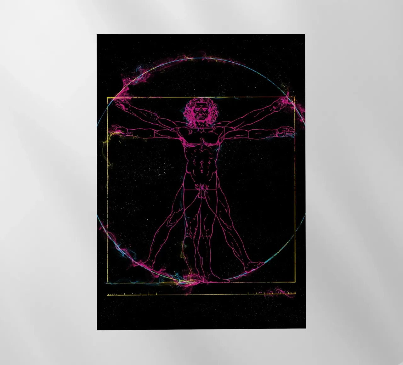 Vitruvian Man pellicola backlit da nabakumov