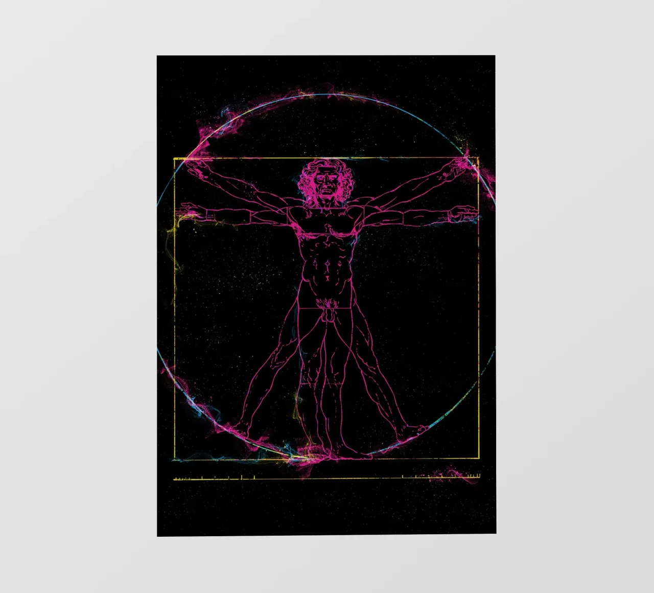 Vitruvian Man pellicola backlit da nabakumov