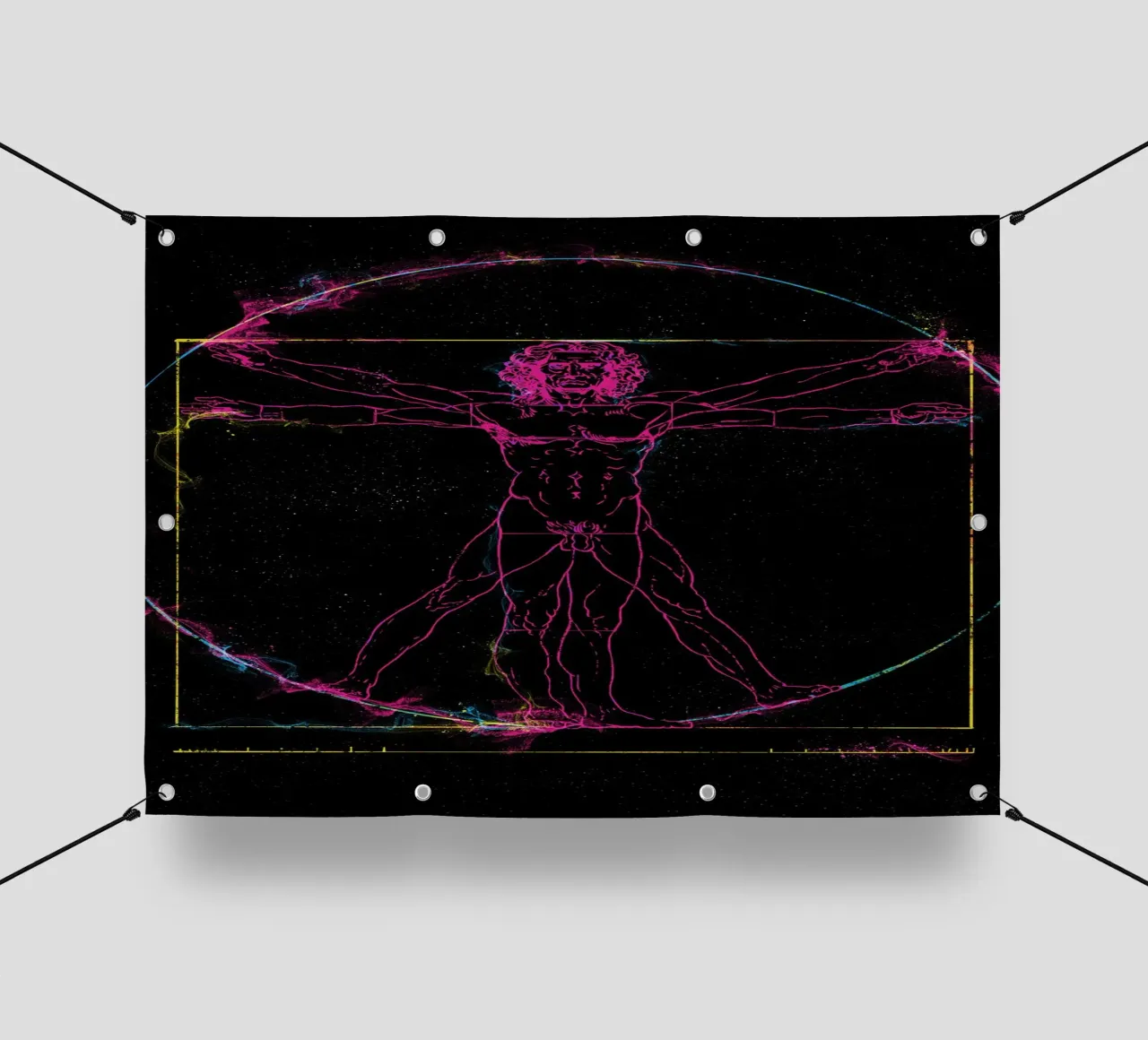 Vitruvian Man telo in pvc da nabakumov