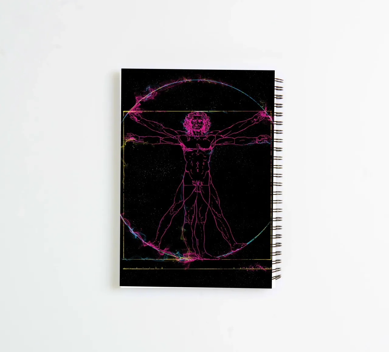 Vitruvian Man spiral notebook by nabakumov
