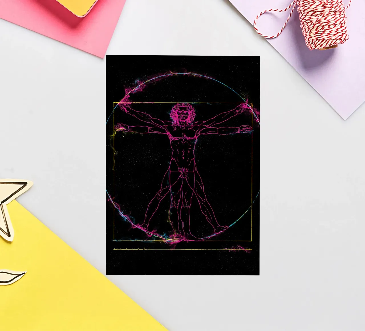 Vitruvian Man adesivo da nabakumov