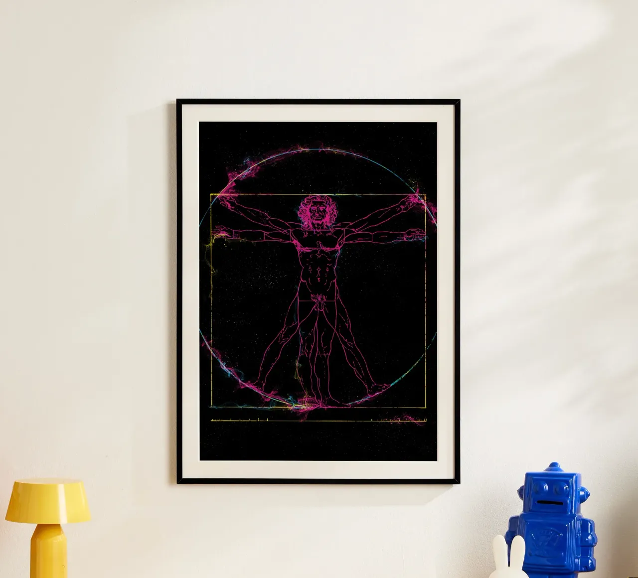 Vitruvian Man carta hahnemühle da nabakumov