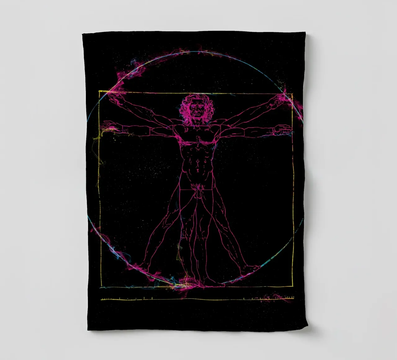 Vitruvian Man canovaccio da cucina da nabakumov