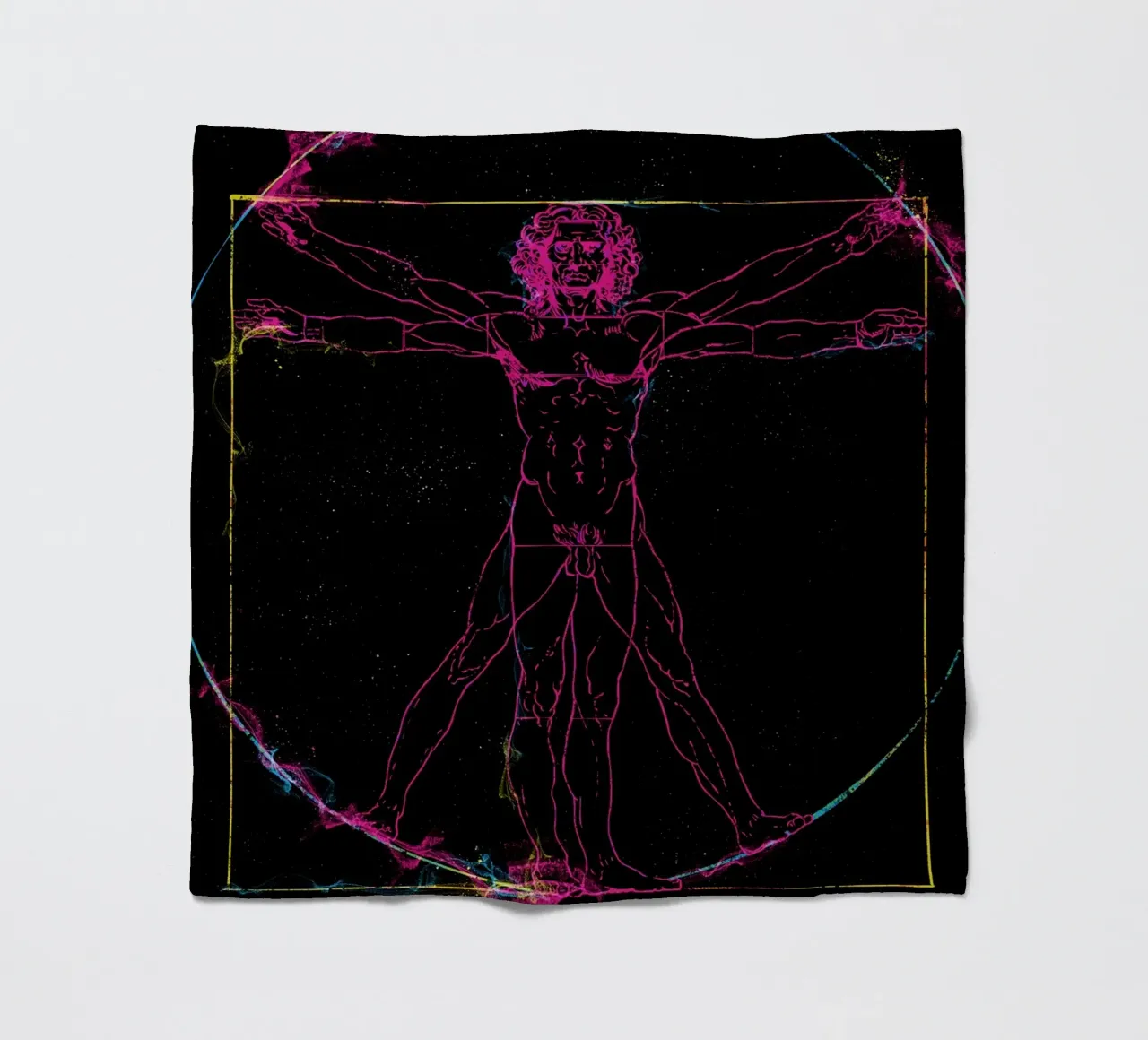 Vitruvian Man coperta in pile da nabakumov