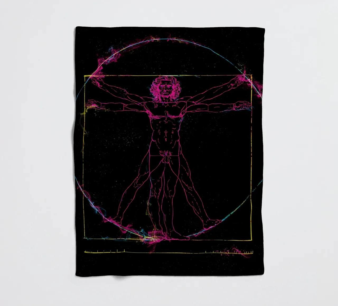Vitruvian Man coperta in pile da nabakumov
