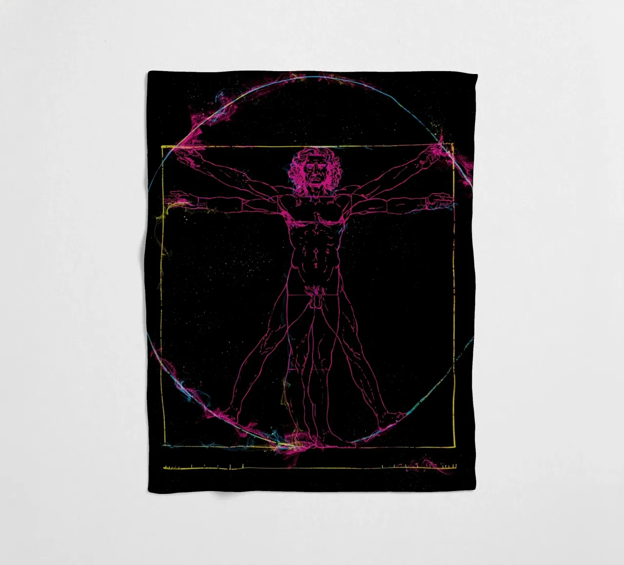 Vitruvian Man coperta in pile da nabakumov
