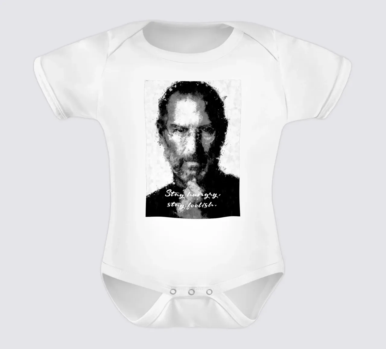 Steve Jobs Quote body neonato maniche corte da nabakumov