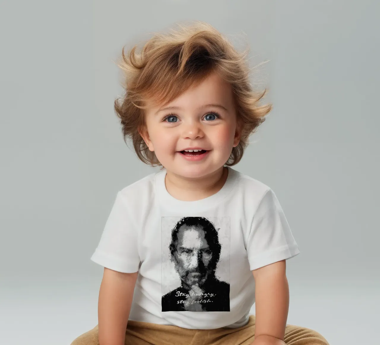 Steve Jobs Quote maglietta neonato da nabakumov