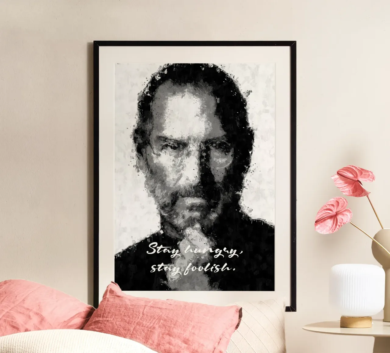 Steve Jobs Quote carta hahnemühle da nabakumov