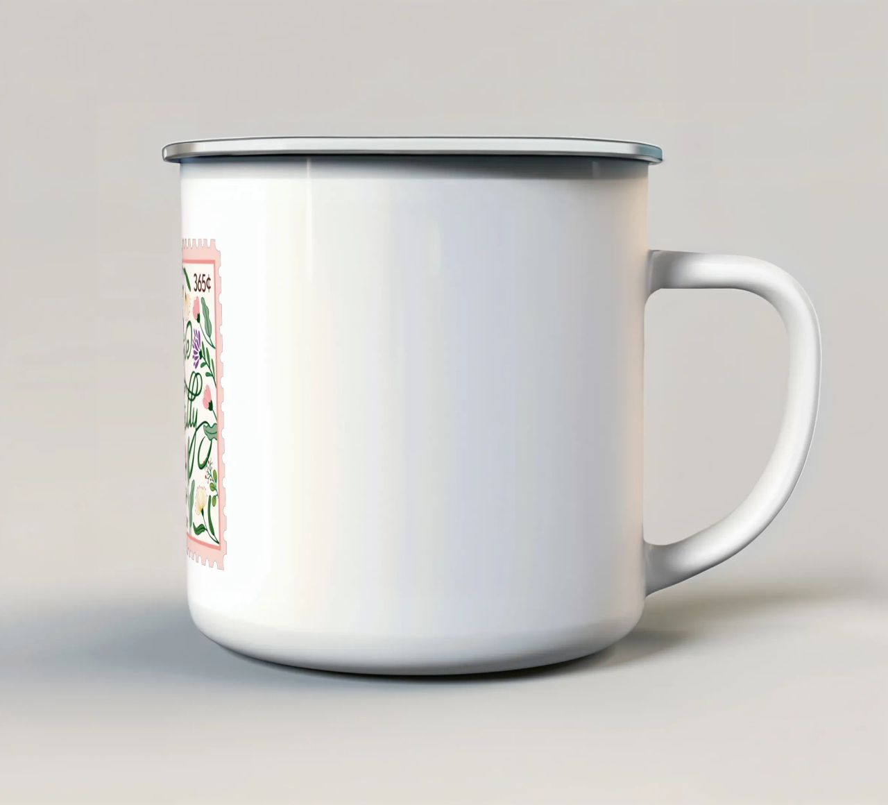 Vivere pienamente - raccolta di 365 giorni tazza in smalto da easternspringco