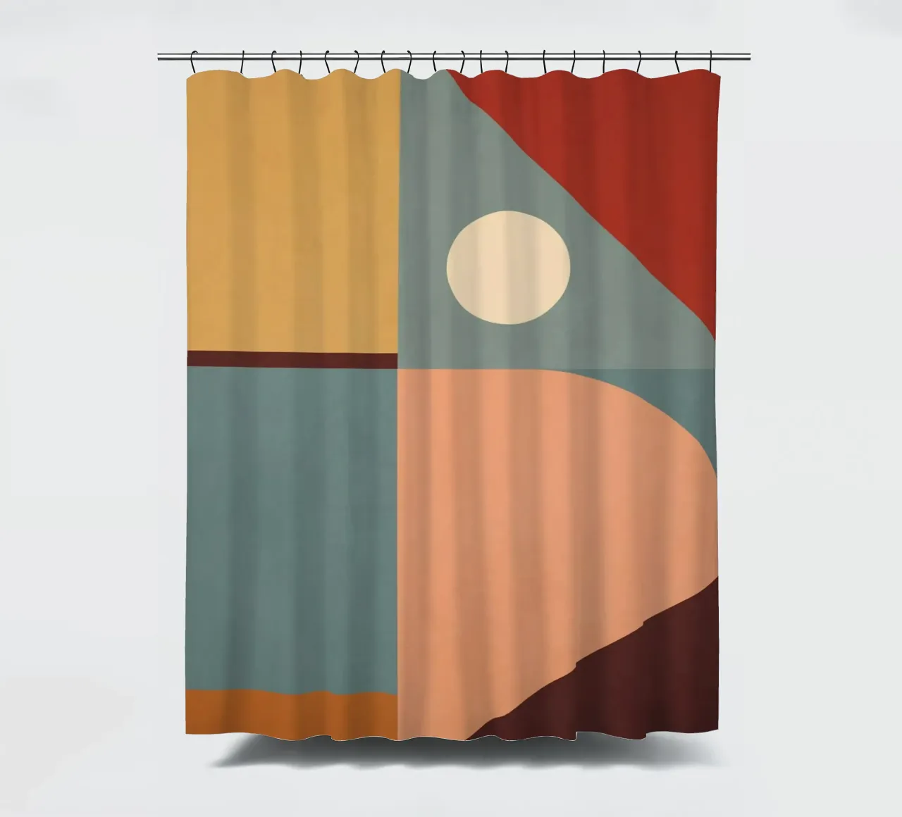 Forme geometriche astratte 42 tenda da doccia da Gaite