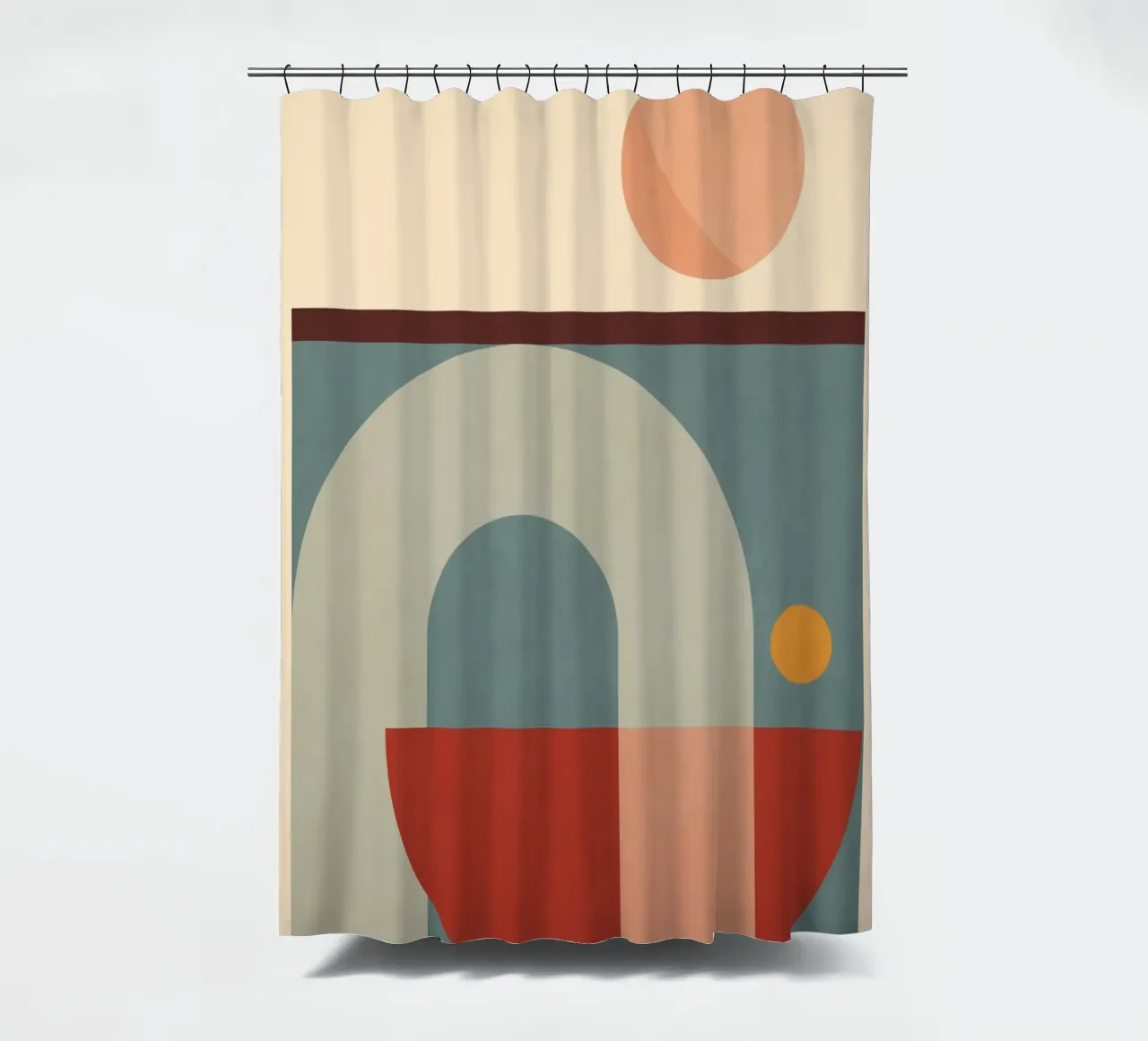 Forme geometriche astratte 43 tenda da doccia da Gaite