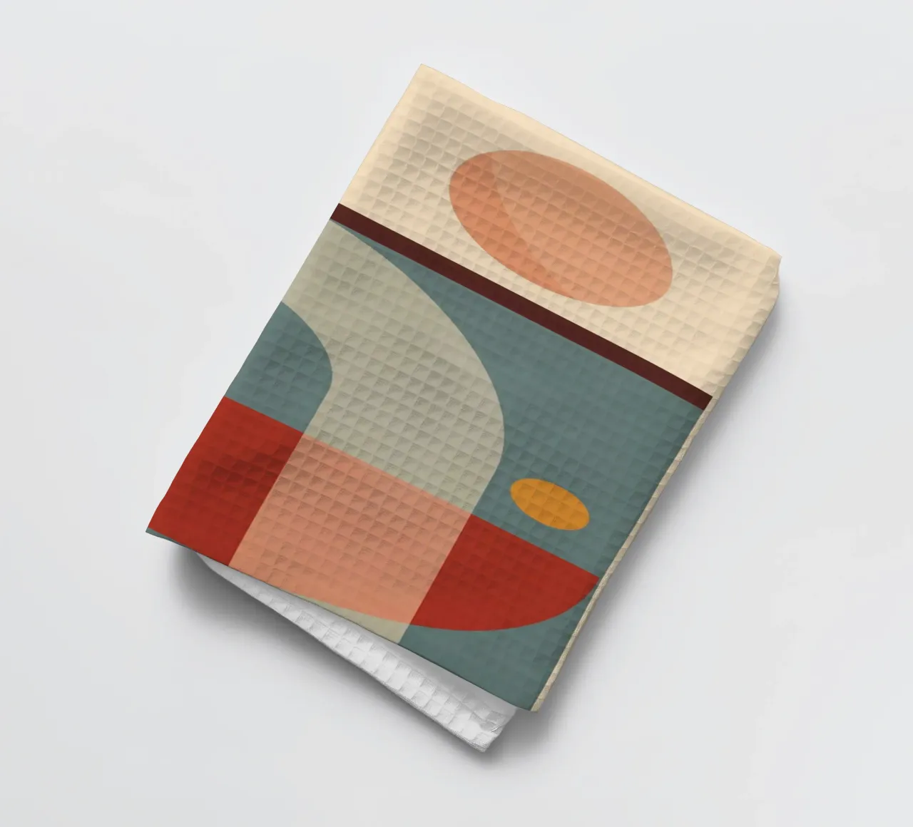 Formes géométriques abstraites 43 torchon de Gaite